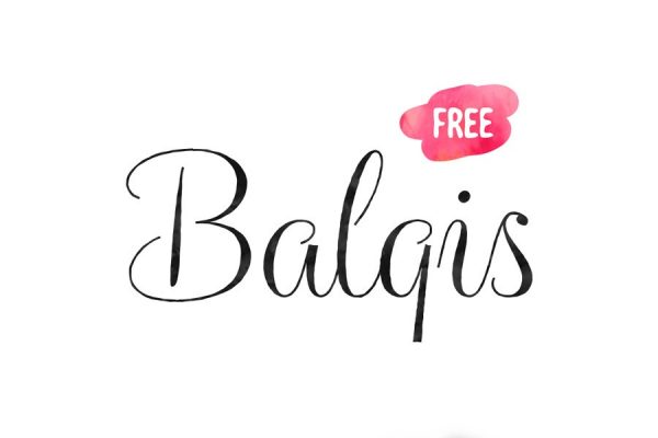 Balqis Free Font