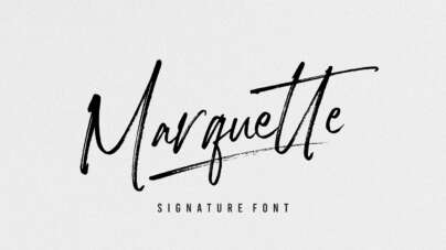 Free Marquette Signature Font