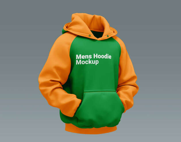 Free Men’s Hoodie Mockup PSD