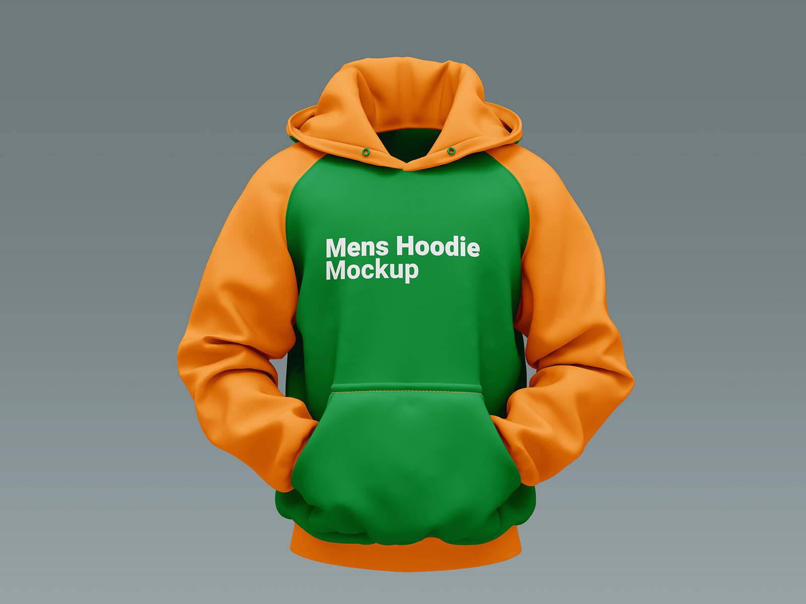 Free Men’s Hoodie Mockup PSD