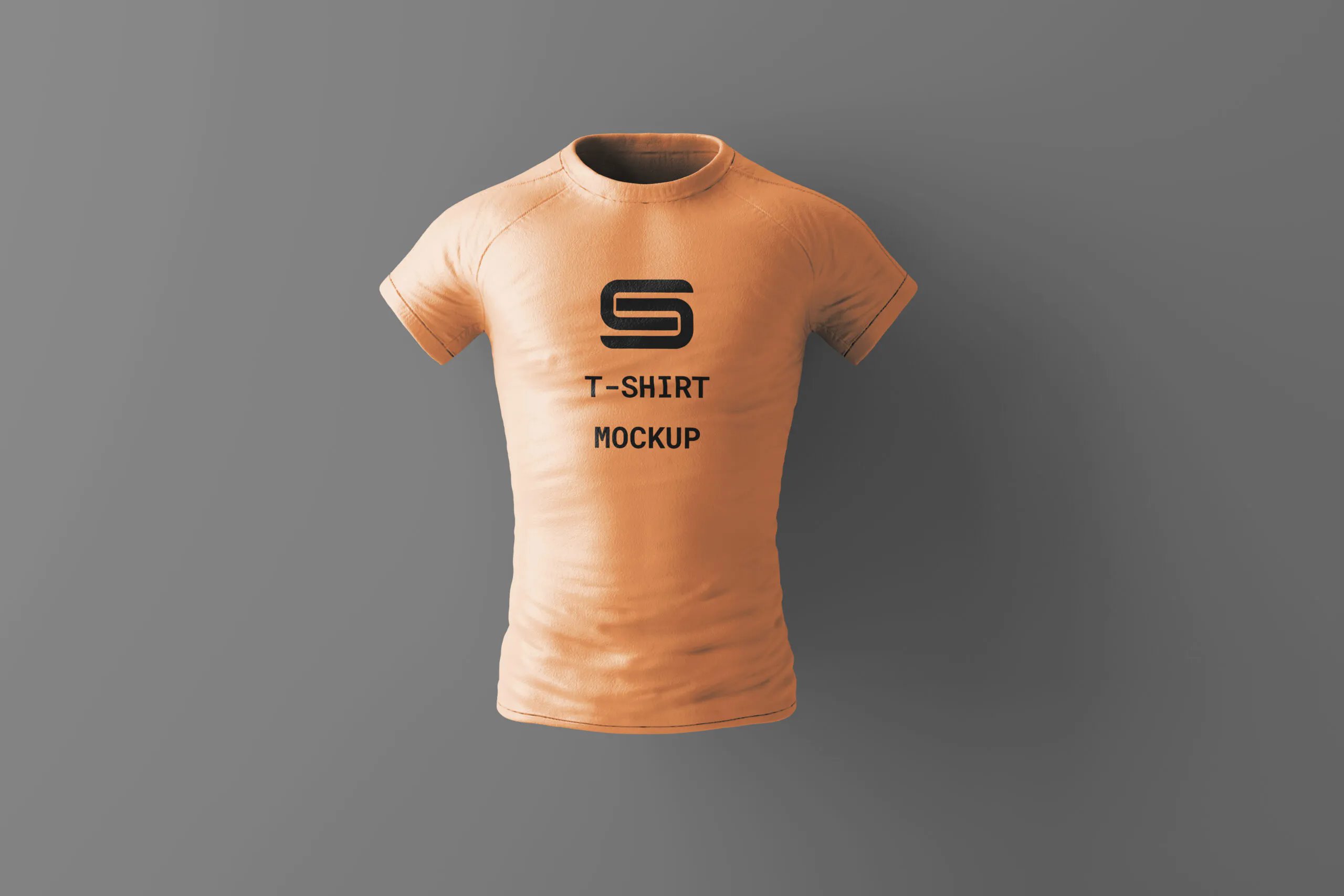 Free Short Sleeve Men’s T-Shirt Mockups PSD