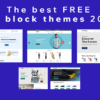 Popular Free eCommerce WP Block Themes 2024!